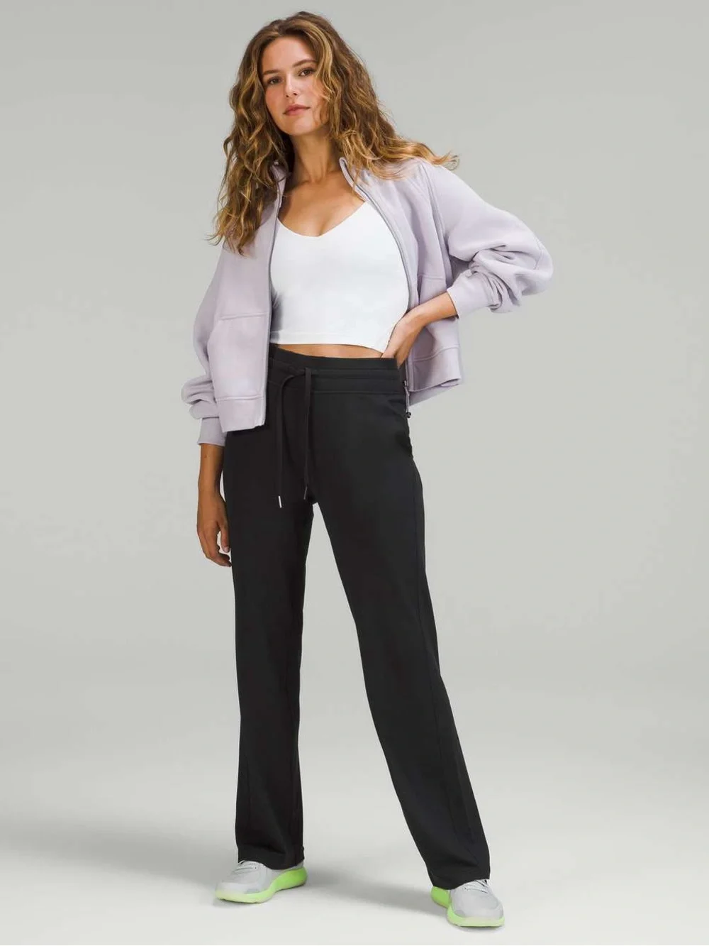 Lululemon Ready to Rulu Straight-Leg High-Rise Pant Activewear Gym Workout Yoga